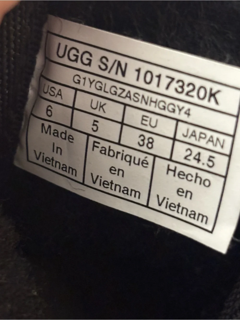 UGG Men’s Black Suede Ankle Boot